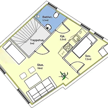 Homerentals - Behind Bryggen & Historic Cobblestone Streets - 2 Floor Renovated From February 2025 Apart Otel