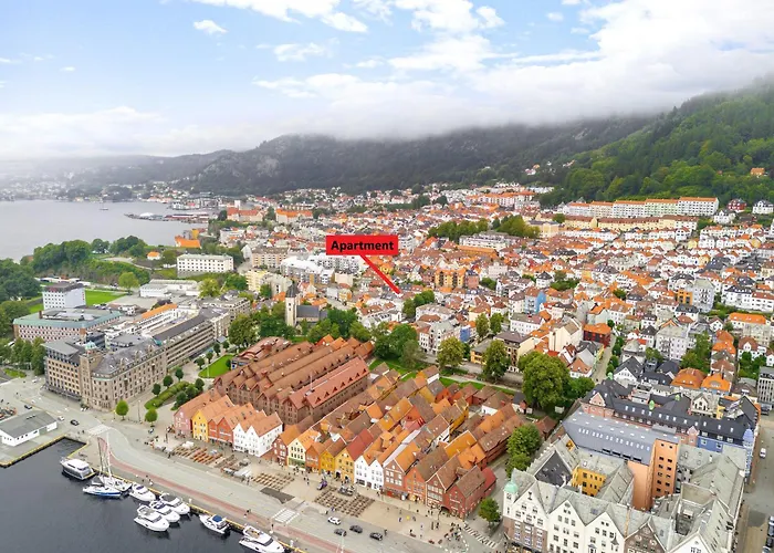 Apartahotel Homerentals - Behind Bryggen & Historic Cobblestone Streets - 2 Floor Renovated From February 2025 3*